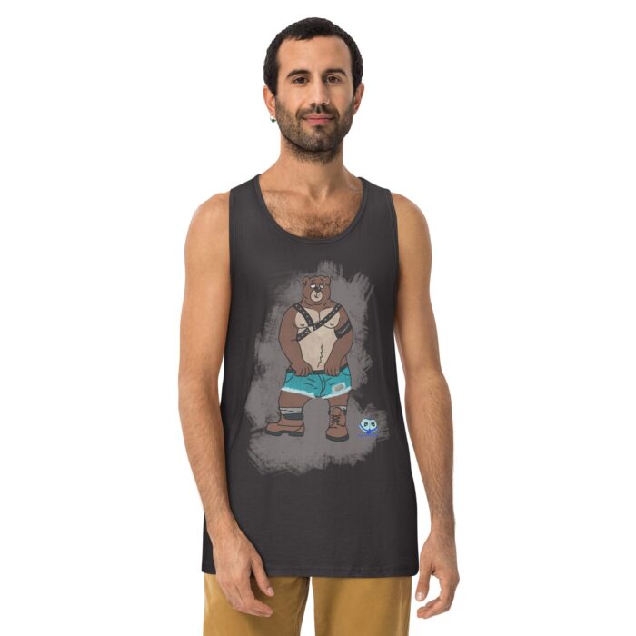 Men’s premium tank top - Growler - Image 10