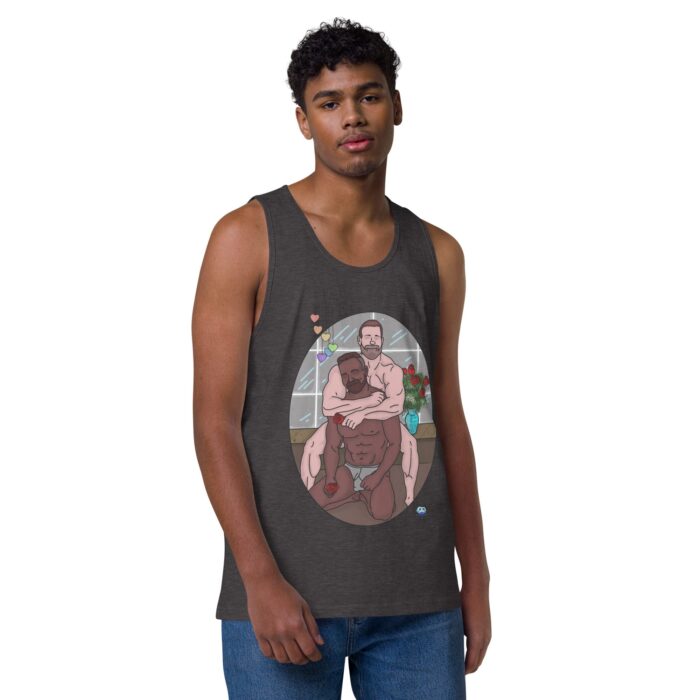 Men’s premium tank top - Guns & Roses - Image 9