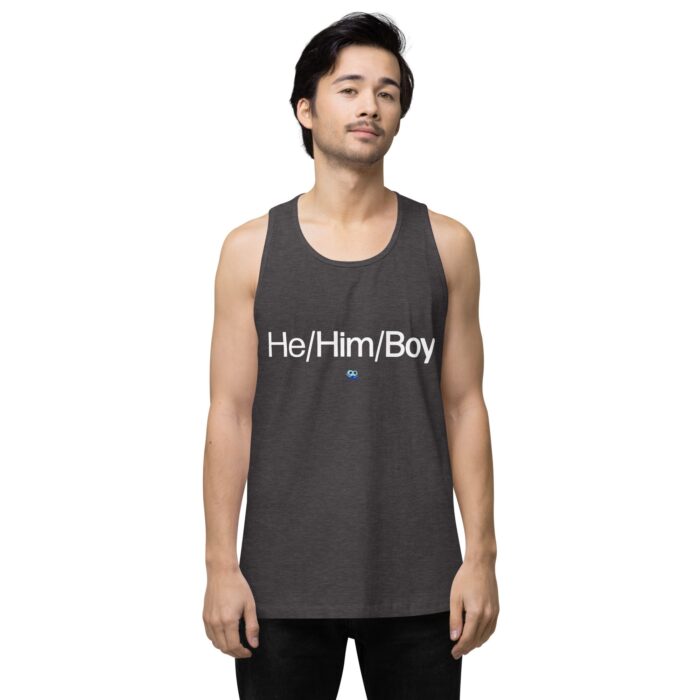Men’s premium tank top - He/Him/Boy - Image 22