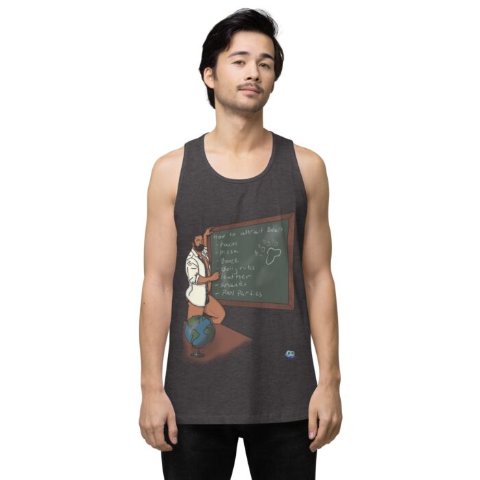 Men’s premium tank top - How To Attract A Bear - Image 22