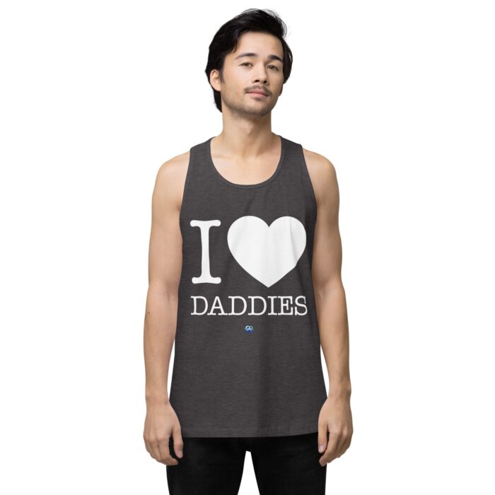 Men’s premium tank top - I Heart Daddies - Image 22