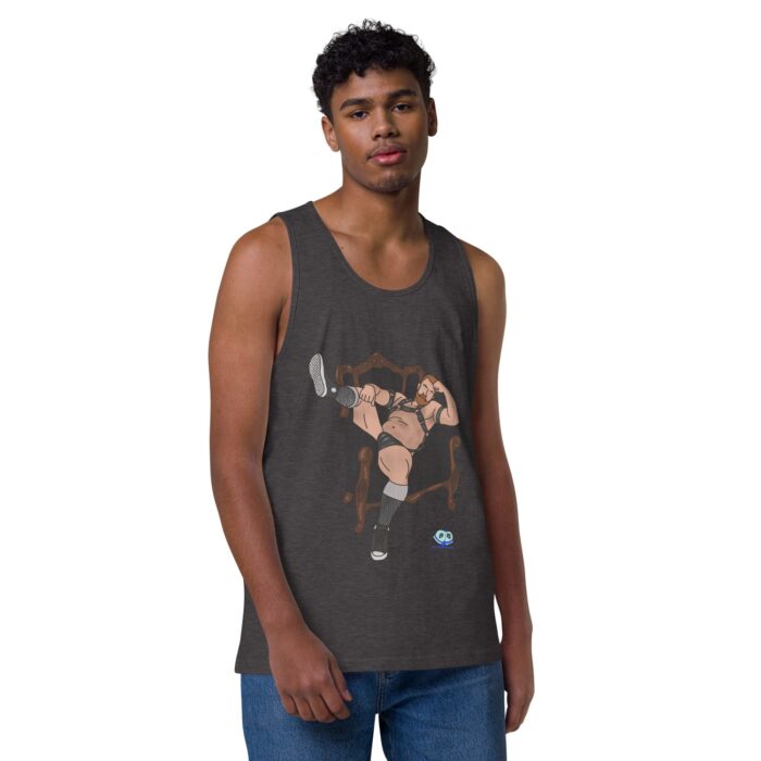 Men’s premium tank top - Leather Chair - Image 18