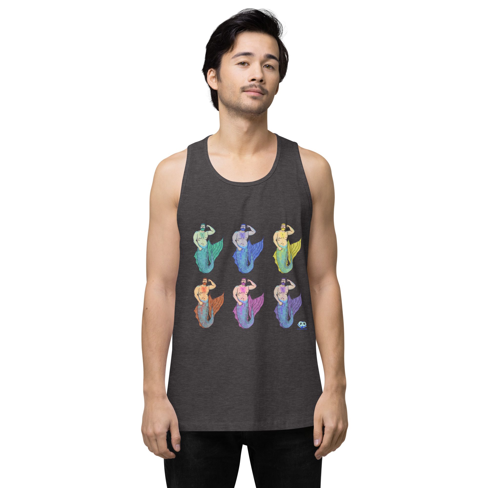 Men’s premium tank top - MerCub Multi - Image 9