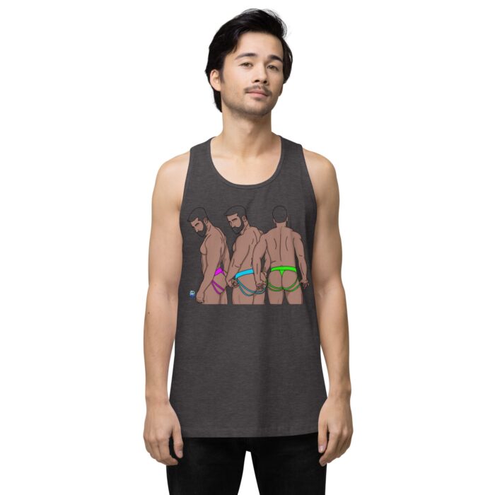 Men’s premium tank top - Neon Jocks - Image 22
