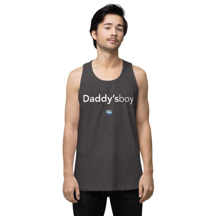 Men’s premium tank top - Daddys Boy - Image 22