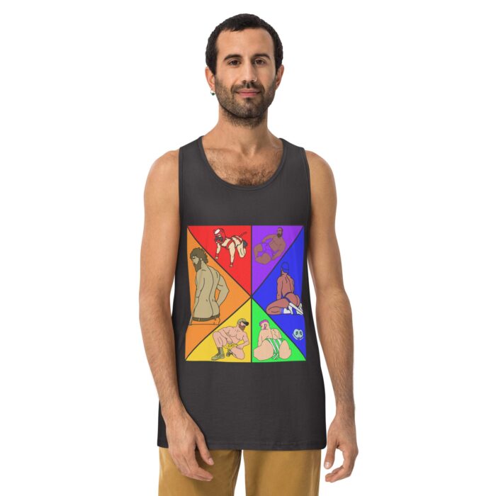 Men’s premium tank top - Pride - Image 10