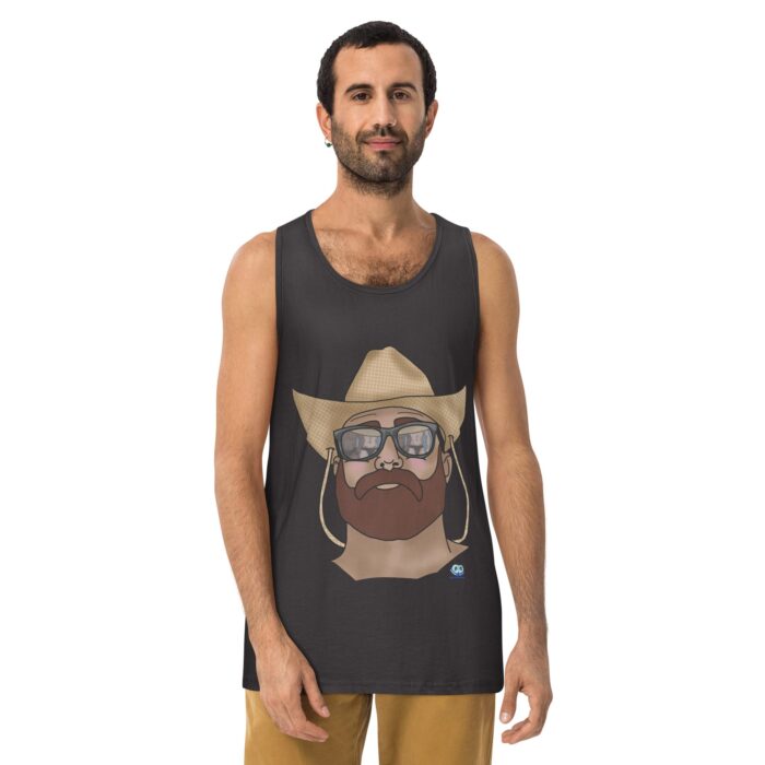 Men’s premium tank top - Sight Line - Image 10