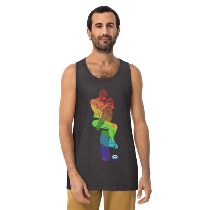 Men’s premium tank top - Skin Tones - Image 10