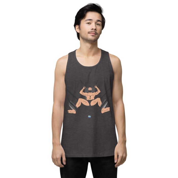 Men’s premium tank top - Sling Set - Image 10