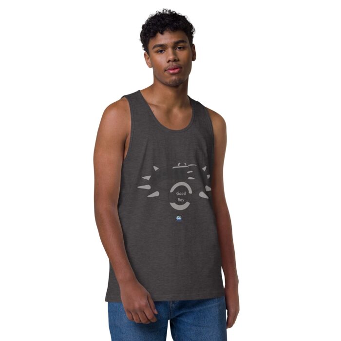 Men’s premium tank top - Spiked Collar - Image 18