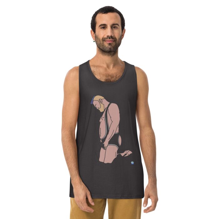 Men’s premium tank top - The Edge - Image 9