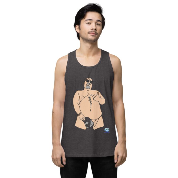 Men’s premium tank top - The Rhino - Image 9