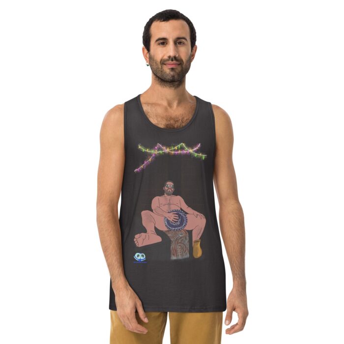 Men’s premium tank top - Vaquero - Image 6