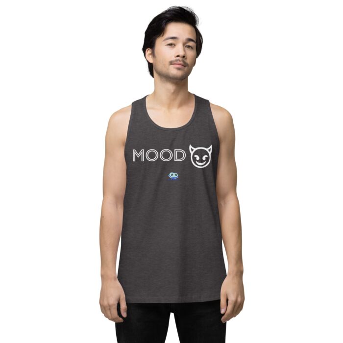 Men’s premium tank top - Mood Horny Devil Emoji - Image 21