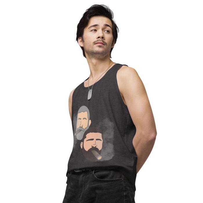 Men’s premium tank top - Cigars - Image 25