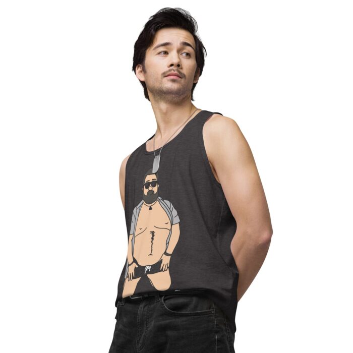 Men’s premium tank top - Confidence is Sexy - Image 24