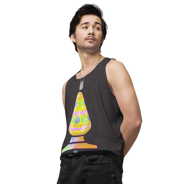 Men’s premium tank top - Easter Egg Butt Plug - Image 15
