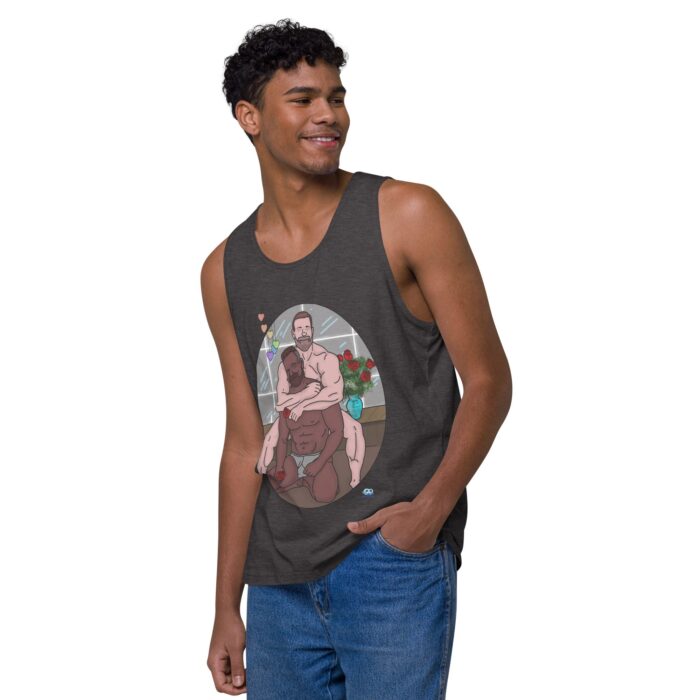 Men’s premium tank top - Guns & Roses - Image 11