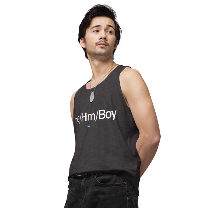 Men’s premium tank top - He/Him/Boy - Image 25