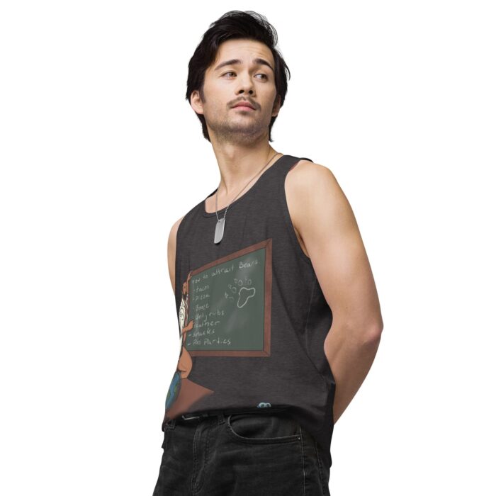 Men’s premium tank top - How To Attract A Bear - Image 25