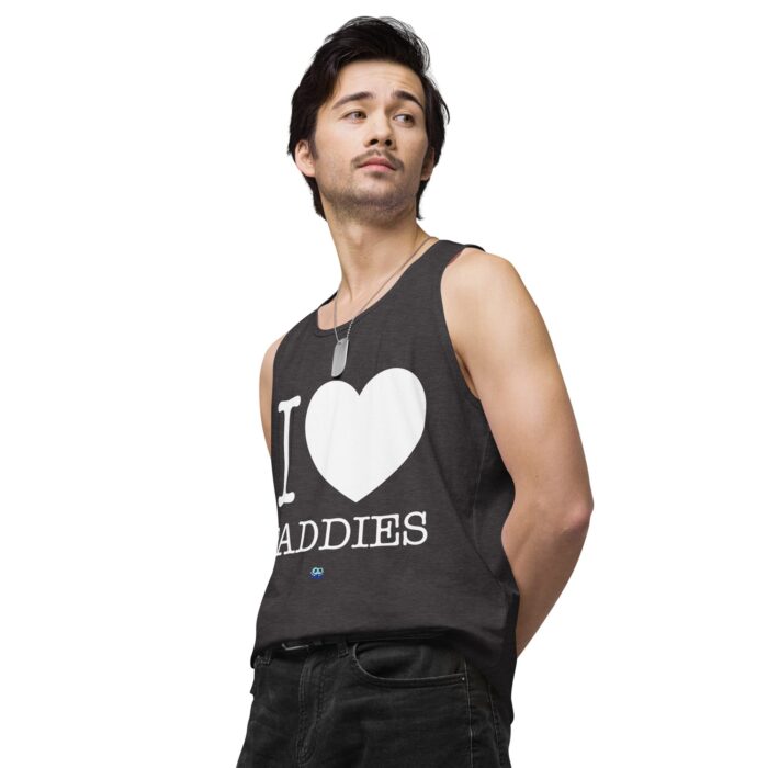 Men’s premium tank top - I Heart Daddies - Image 25