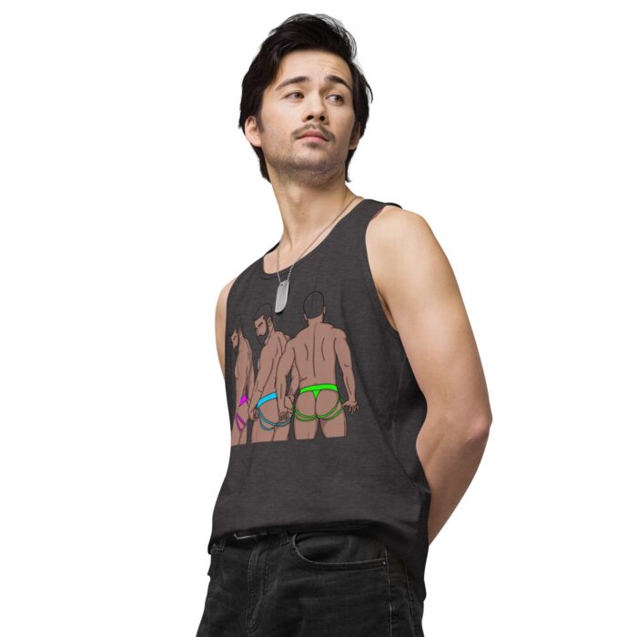 Men’s premium tank top - Neon Jocks - Image 25