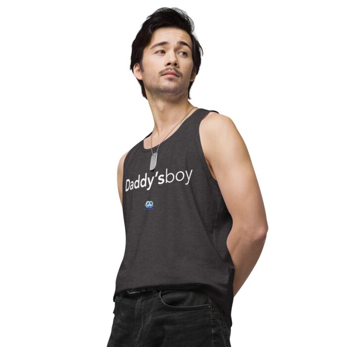 Men’s premium tank top - Daddys Boy - Image 25