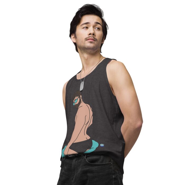 Men’s premium tank top - Pool Boy - Image 24