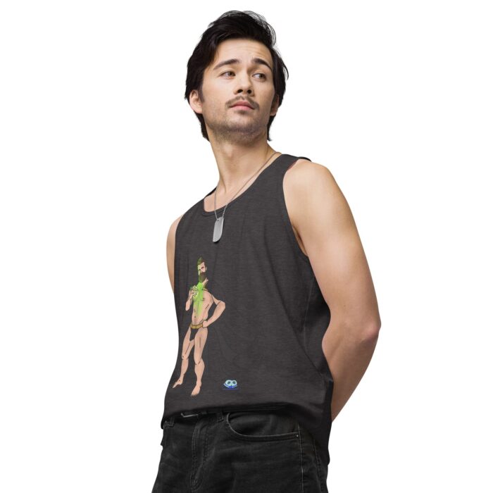 Men’s premium tank top - Powerful - Image 24