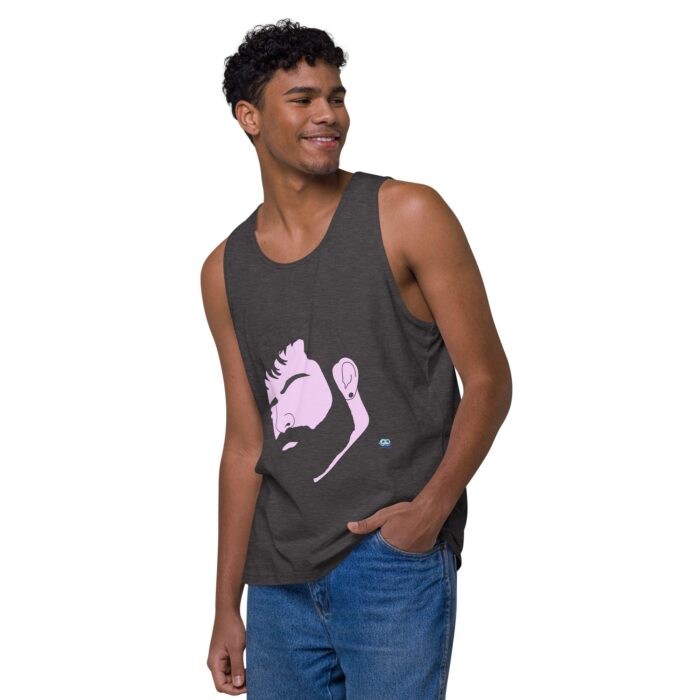 Men’s premium tank top - Smolder - Image 20