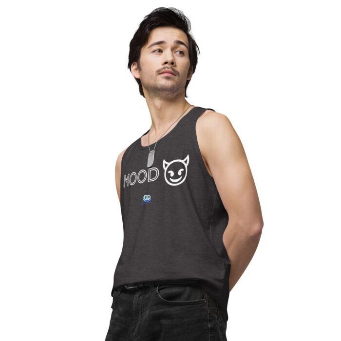 Men’s premium tank top - Mood Horny Devil Emoji - Image 24