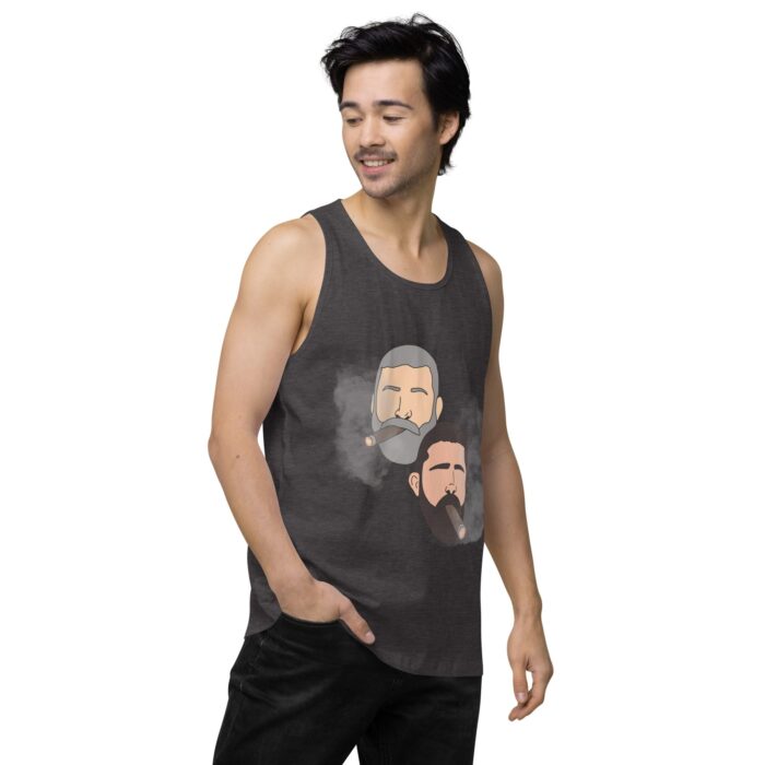 Men’s premium tank top - Cigars - Image 24