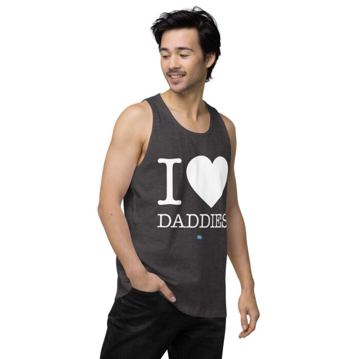 Men’s premium tank top - I Heart Daddies - Image 24