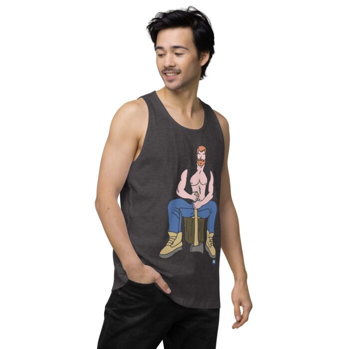 Men’s premium tank top - Lumberjack - Image 24