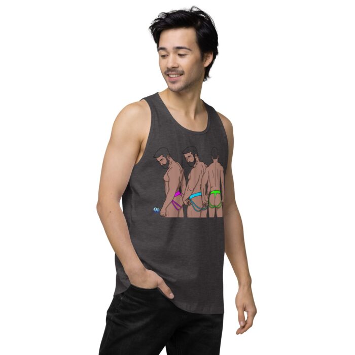 Men’s premium tank top - Neon Jocks - Image 24