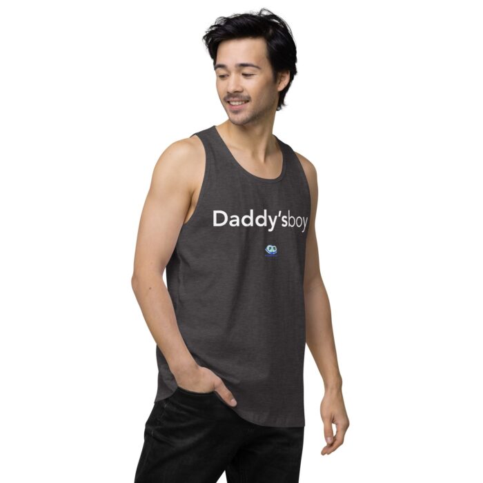 Men’s premium tank top - Daddys Boy - Image 24