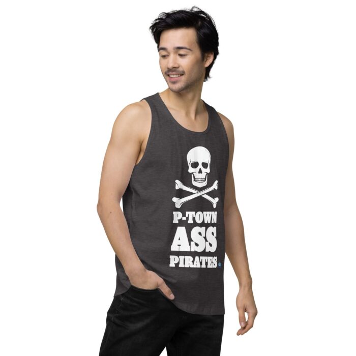 Men’s premium tank top - P-Town Ass Pirates - Image 23