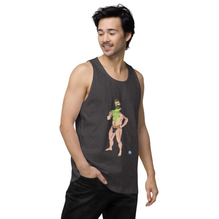 Men’s premium tank top - Powerful - Image 23
