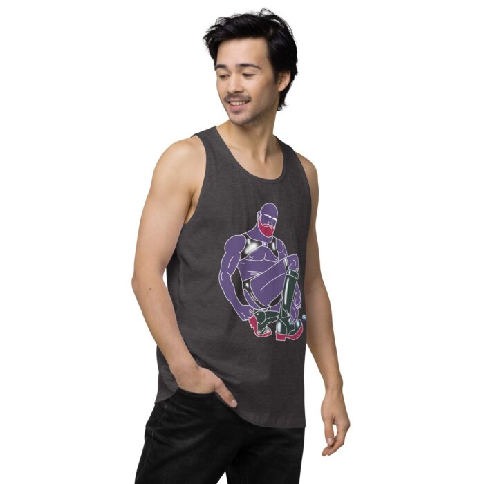 Men’s premium tank top - Rubber Daddy - Image 23
