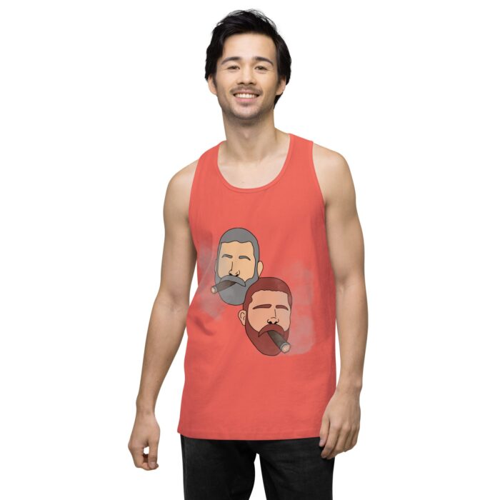 Men’s premium tank top - Cigars - Image 37