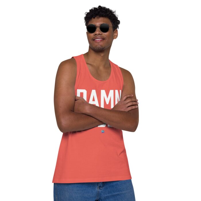 Men’s premium tank top - Damn Daddy - Image 30