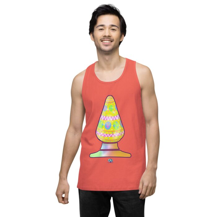 Men’s premium tank top - Easter Egg Butt Plug - Image 28