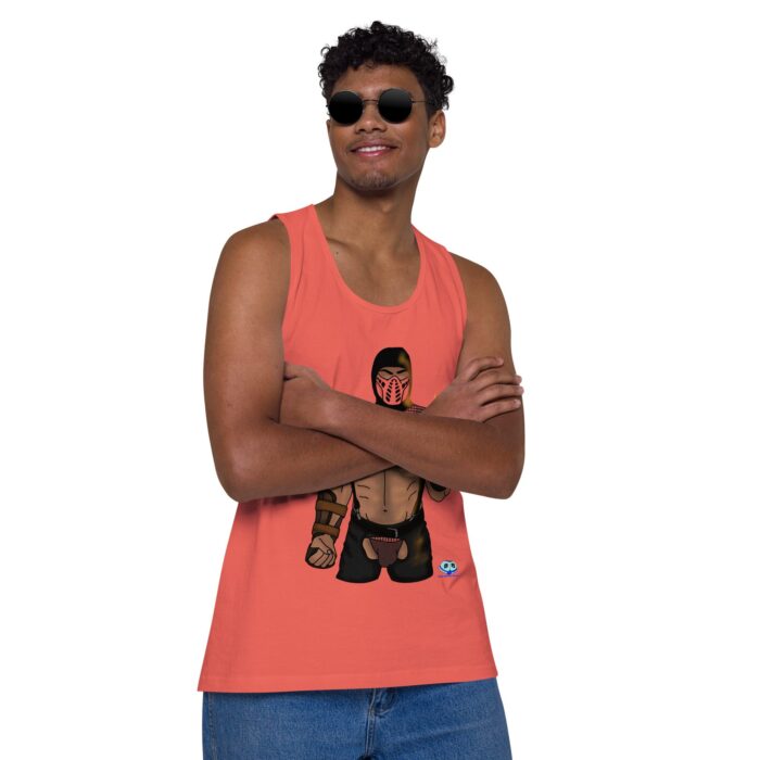 Men’s premium tank top - Finish Him - Image 31