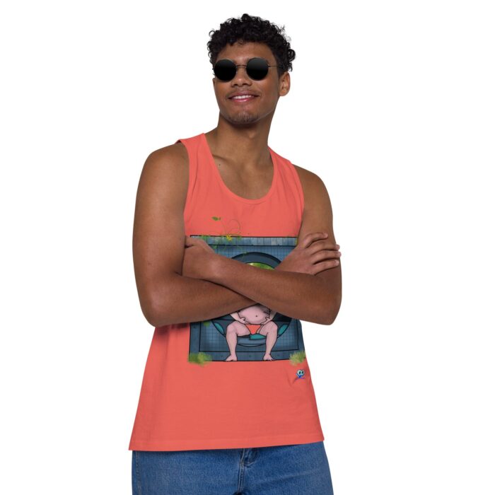 Men’s premium tank top - Heavy Meditation - Image 27