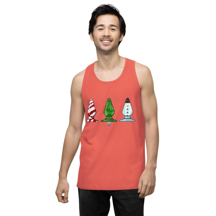 Men’s premium tank top - Holiday Butt Plugs - Image 16