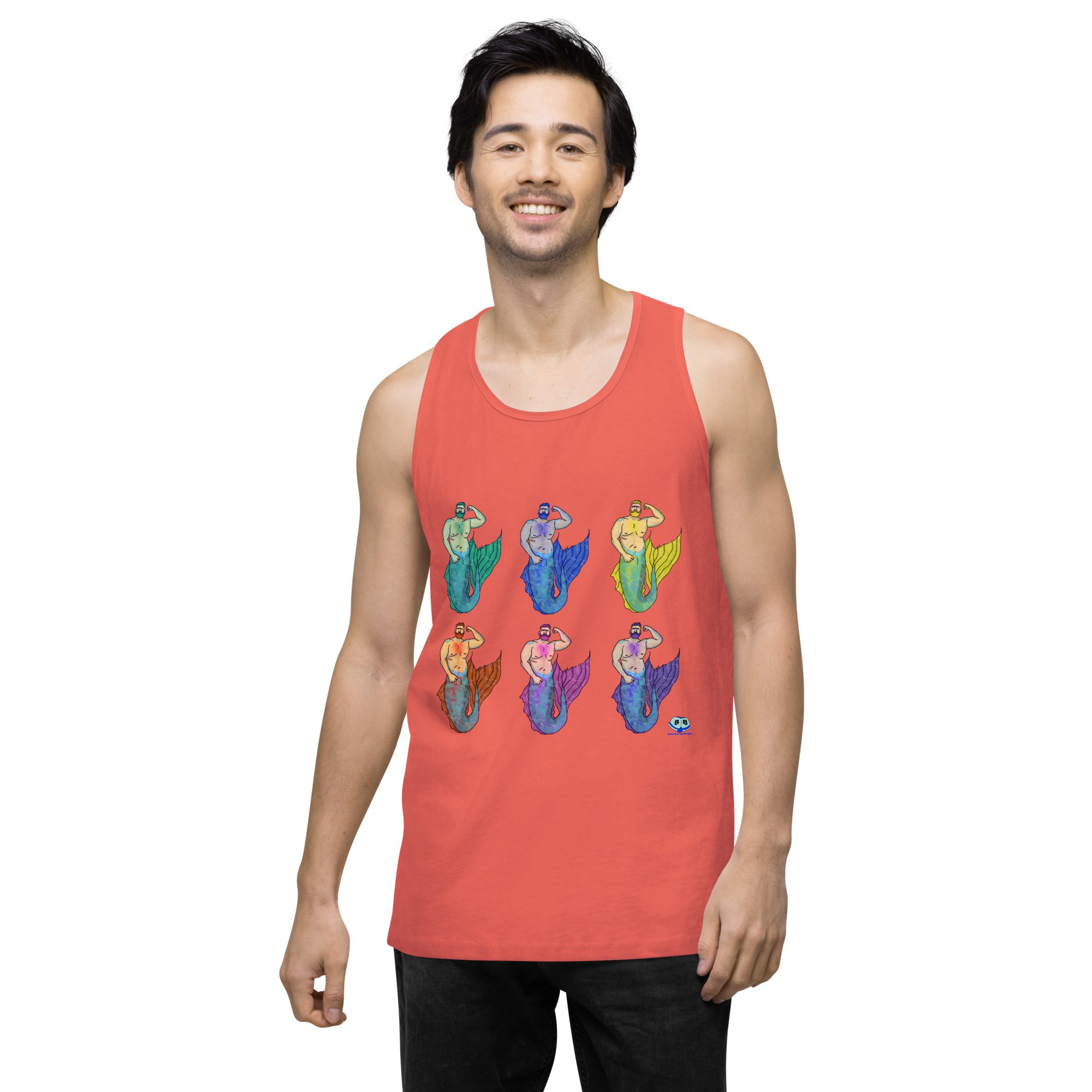Men’s premium tank top - MerCub Multi - Image 16