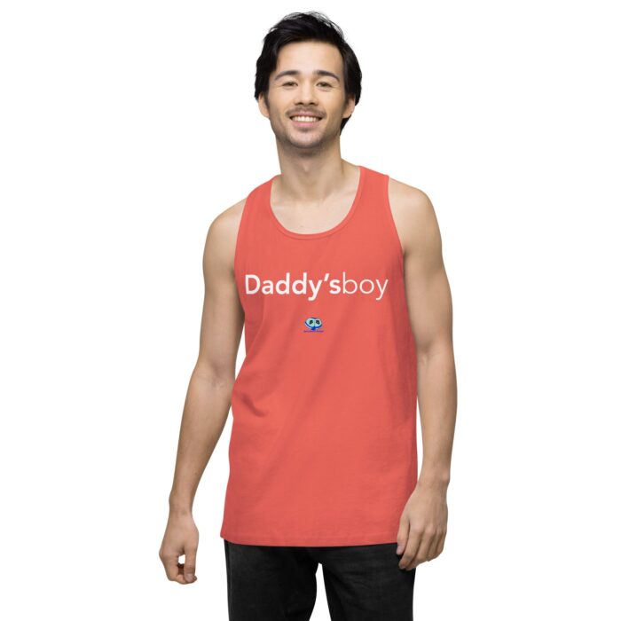 Men’s premium tank top - Daddys Boy - Image 37