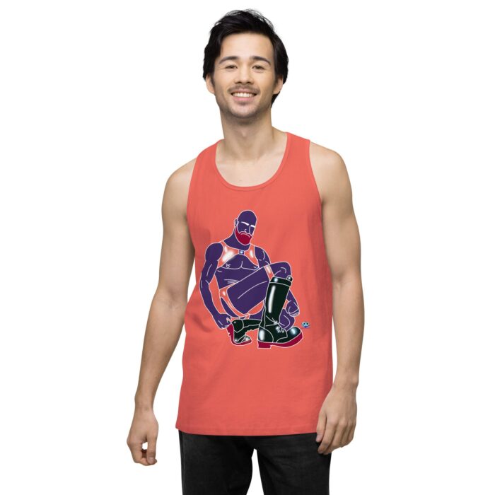 Men’s premium tank top - Rubber Daddy - Image 37