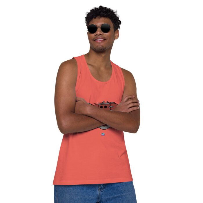 Men’s premium tank top - Spiked Collar - Image 31