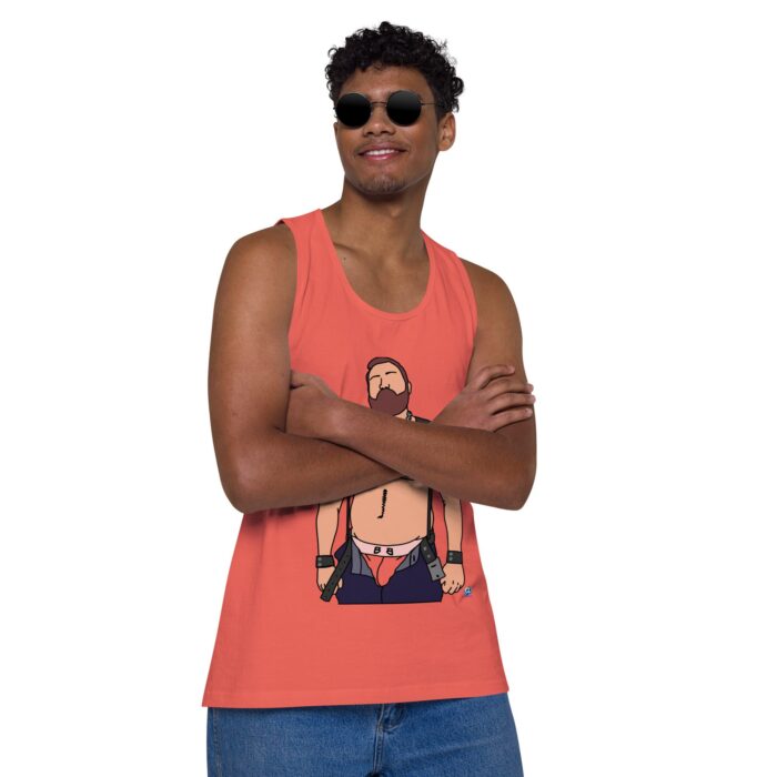 Men’s premium tank top - Strapping Young Cub - Image 30